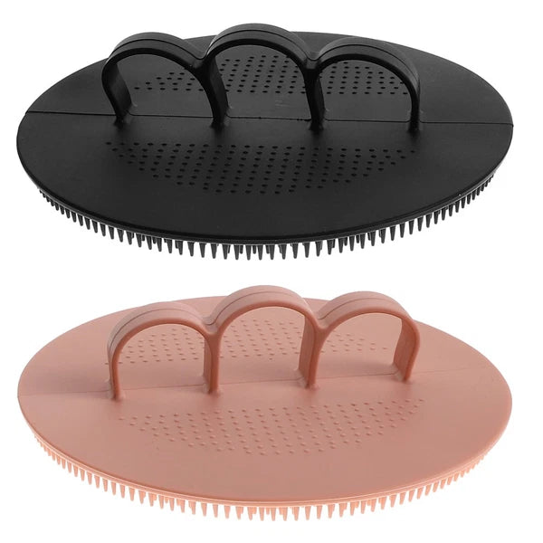 2 Pcs Bath Brush Travel Cleaning for Body Shampoo Scalp Massager