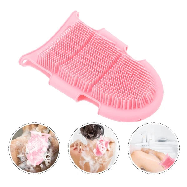 Bath Brush Glove Body Miss Shower Scrubber for Soft Silicone Cleansing