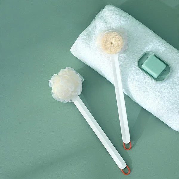 Long Handle Mud Brush Body Bath Scrubbers Bathroom Back Shower Bathing Supplies