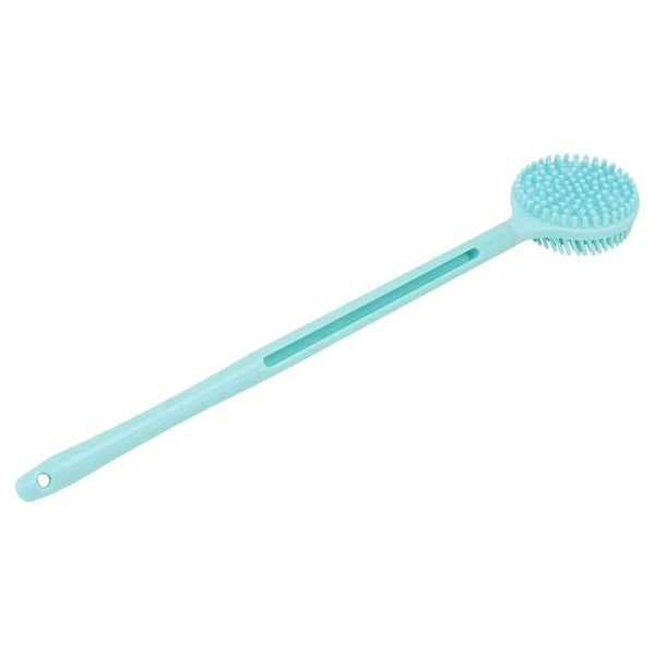 1pc Shower Brush Silicone Exfoliating Brushes Back Scrubber Bathing Accessories