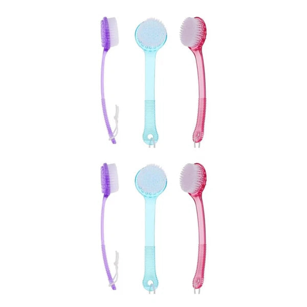 3 Pcs Bath Brush Scrubber for Body Multi-functional Exfoliating Washing Back